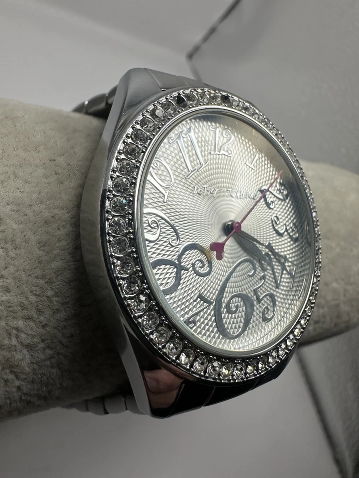 Reloj Mujer Betsey Johnson Bj00048-01 Batería Nueva 40MM 5.5" Crazy Numbers E12 Foto 3 de 4