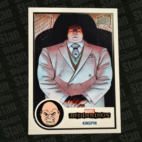 2022 Upper Deck Marvel Beginnings Volume 2 KINGPIN #42Spider Verse Trading Card - Picture 1 of 2