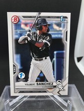 Yolbert Sanchez 2021 Bowman First Edition 1ST BOWMAN Chicago White Sox Prospect