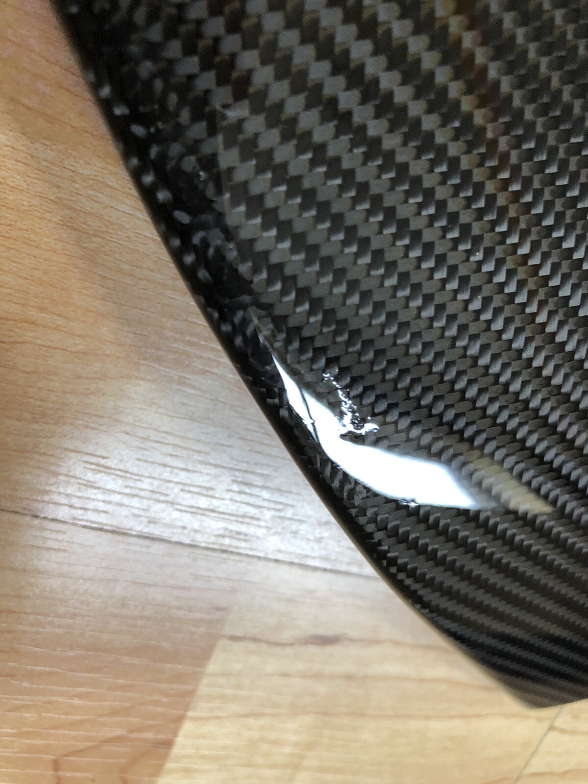 2016-2017 Bentley Continental Super Sports Front bumper Carbon Fiber Splitter