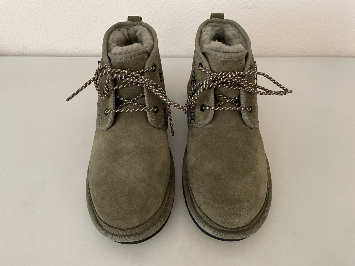 UGG Neumel Chukka Boots Mens 11 Moss Green Suede Sherpa Lined Lace Up Shoes Cozy 3236-LBNZ_1.png?_s=RAABAB0 main image 2