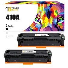 2 PK 410A CF410A black Toner Compatible With HP Laserjet Pro MFP M452dn M477fnw