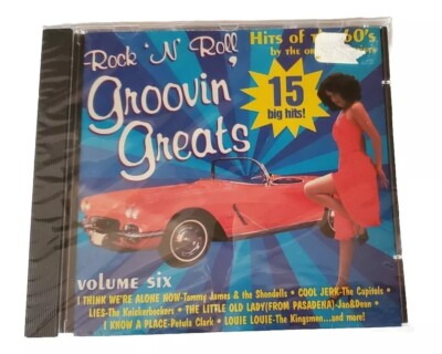 GROOVIN' GREATS Rock N Roll 15 HITS OF THE 60'S VOLUME SIX CD New Sealed 