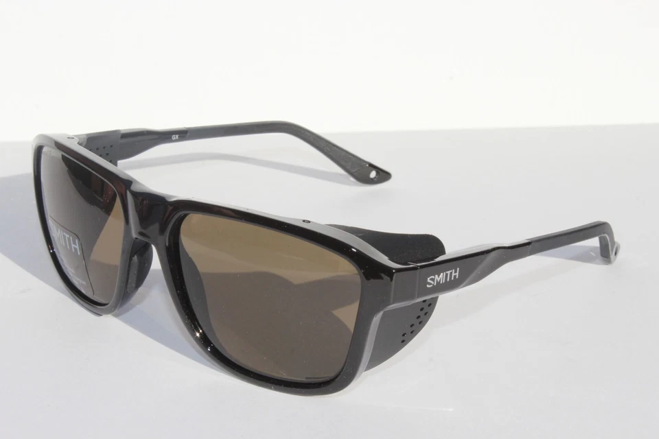 Gafas de sol SMITH OPTICS Embark polarizadas glaciares negras/gris cromapop NUEVAS $265 Foto 4 de 4