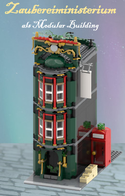 Lego Harry Potter MOC Zaubereiministerium 76403, passend zu 76218 10255