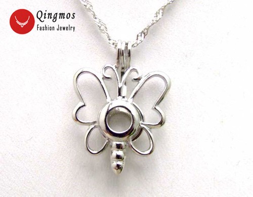 Juego de 5 gargantillas colgantes de ostras naturales Wish Pearl al por mayor de 5 mezclas para mujer - Imagen 8 de 13