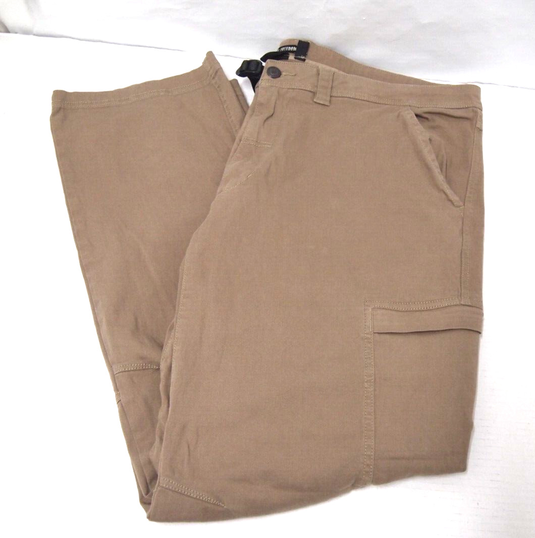 Pantalones para mujer Gramicci 40X32 escalada al aire libre senderismo beige con cinturón