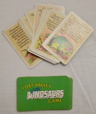 LOST VALLEY OF DINOSAURS ~ ERSATZKARTE(N) ~ KOMBINIERTER VERSAND 