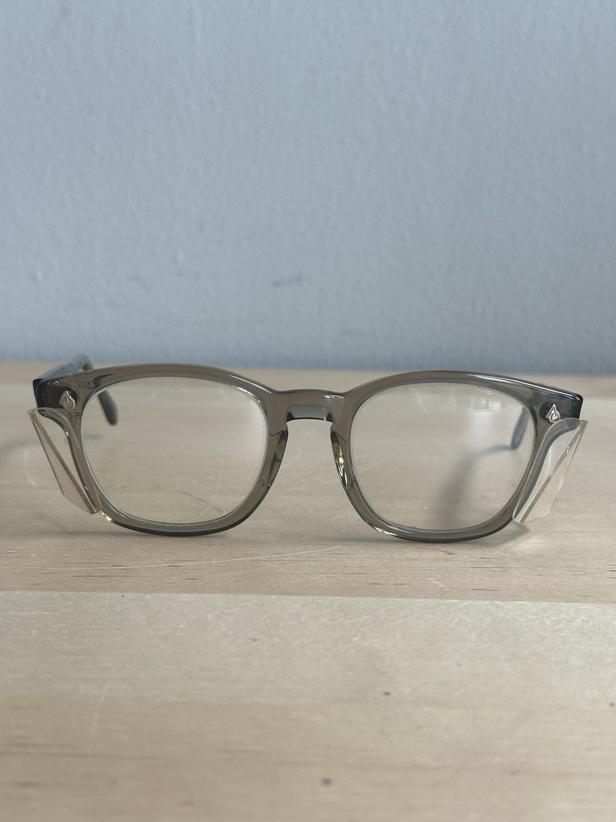 あ*合様 50s 60s ヴィンテージ AO アメリカンオプティカル Z87 セ Vintage 50's American Optical Explorer Z87 Smoke Grey Safety