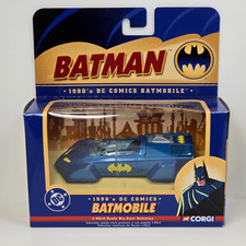 CORGI - D.C. COMICS 1990'S BATMAN - BATMOBILE BMBV2 - 77316 - SEALED TO CARD
