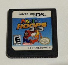 Mario Hoops 3 on 3 (Nintendo DS, 2006) Tested Working Cartridge Only