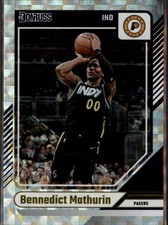 2024-25 Donruss Bennedict Mathurin Silver Hyper /125 #127