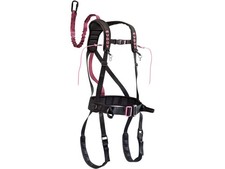 Muddy Women's The Safeguard Treestand Safety Harness Nylon Black and Pink