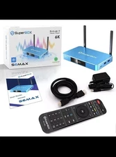 S6 Max SuperBox 🚀 4K UHD|Fast Loading|Live TV + Movies|Full Power Performance