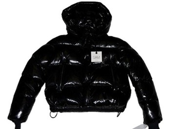 AUTHENTISCH SAM. New York Jordy Daunenjacke Caviar Schwarz Alle Größen Brandneu