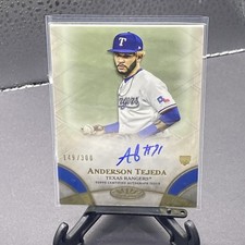 2021 Topps Tier One Anderson Tejada Rookie On Card Auto Autograph #149/300