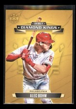 2021 Panini Diamond Kings Alec Bohm #DDK-PP Debut Diamond Kings