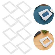 25Pcs 10 Inch WHITE Picture Mats Mattes