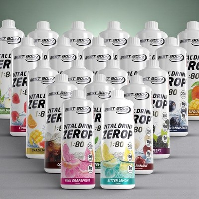 Best Body Nutrition Low Carb Vital Drink Mineraldrink Getränkesirup 1 L 11,99 /L