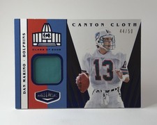 2020 Panini Plates & Patches #CC-16 Dan Marino Canton Cloth Patch Blue /50 HOF