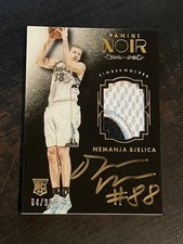 NEMANJA BJELICA auto jersey rc 2015-16 Panini Noir #d /99 💎😲