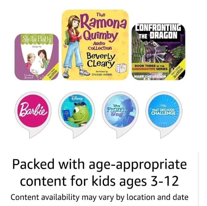 Echo Dot (5th Gen) Kids Dragon with Echo Glow - Image 3 of 4