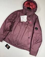 CP Company 155A Goretex Infinium Mixed Hooded 2 in 1 Jacket in Purple XL.
