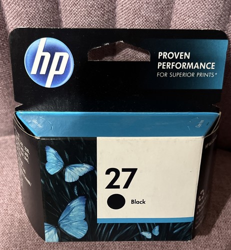 HP #27 C8727AN Tintenpatrone Schwarz Kostenloser Versand (Bitte Lesen)