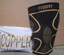 COPPER Knee Braces 2 Pack Medium
