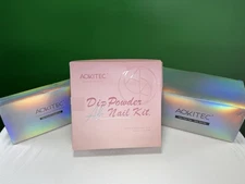 AOKITEC Dip Powder Nail Kit Pro Starter Set Vegan Cruelty Free New