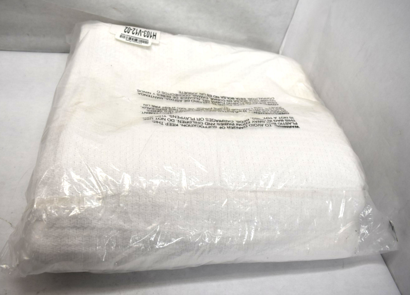 White 50" X 60" 2 Pack