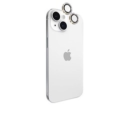 Kate Spade New York Apple iPhone 14/Plus Aluminum Ring Lens Protector Stone
