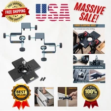 Precision Cabinet Hinge Jig and Drawer Installation Kit with 35mm Forstner Bit