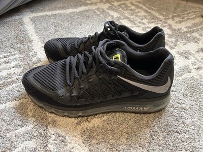 Nike Air Max 2015 Black Wolf Gray men's size 11 #CN0135-001
