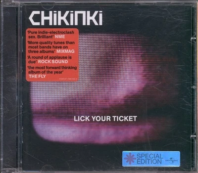Chikinki - Lick Your Ticket Album CD (UK, Island, 2004) CID8147 - Bild 1 von 3