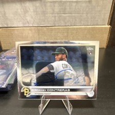 Topps 2022 Chrome #RA-RCO Roansy Contreras Pittsburgh Pirates Rookie Autograph