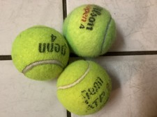 30 tennis balls used and slightly used