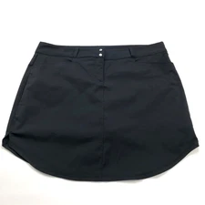 Adidas 14 (Fits 36W) Golf Tennis Lined Skirt Skort 4" Shorts Black