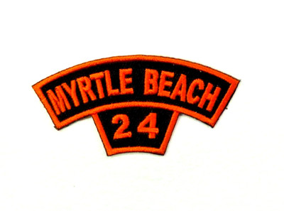 Myrtle Beach 24 Orange Small Patch.