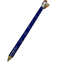 1967 Canada Expo World Fair Oversized Pencil Eraser 10 inch Blue Japan Vintage