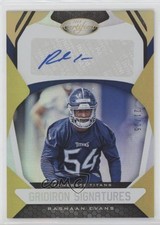 2018 Certified Gridiron Signatures Mirror Gold 21/25 Rashaan Evans Auto 0c2
