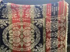 1853 Antique D. Cosley Jacquard Coverlet Greene Co. Xenia Ohio Signed — photo 3