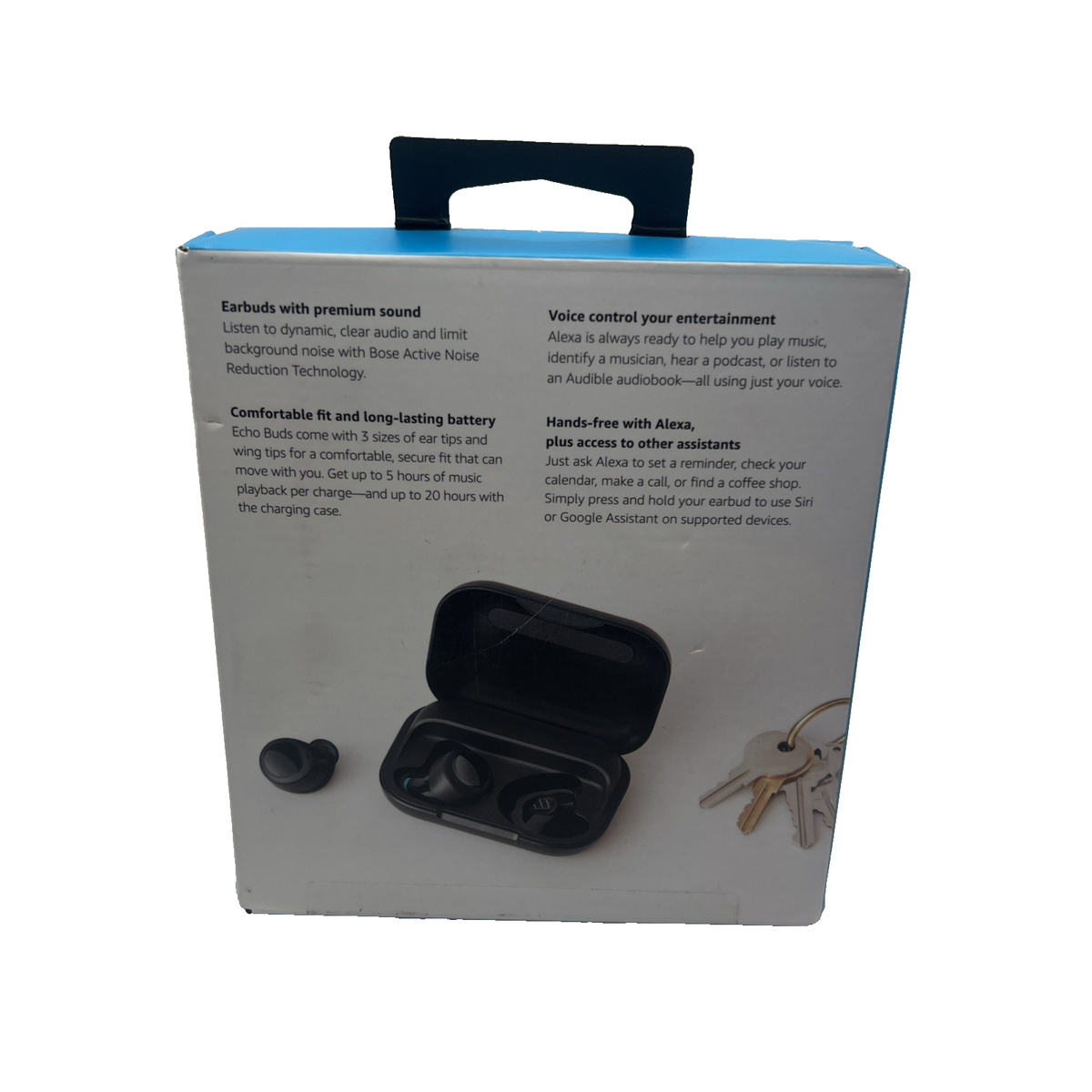 Noise Cancellation Amazon Echo Bud Active Noise Cancellation Echo