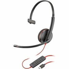 Plantronics 8X2J8A6 Blackwire 3210 USB-C Monaural Headset