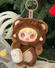 Yooki Blind Box, Cute Vinyl Plush Blind Box Figures, Yooki Take A Bite of Bear