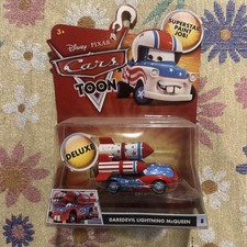 Daredevil Lightning McQueen # 28 - RARE 2010 Disney Pixar Cars