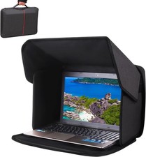 Outdoor Laptop Sun Shade Portable Shield Cover for Work 15-16inch