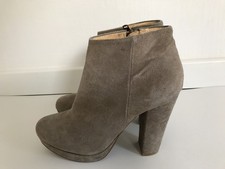 BUFFALO Stiefeletten,Ankle Boots,Gr.36/37,Wildleder,Leder,Leather,Schuhe,Plateau