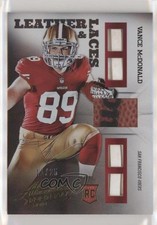 2013 Panini Absolute Leather & Laces Shoes 11/25 Vance McDonald #39 0c3