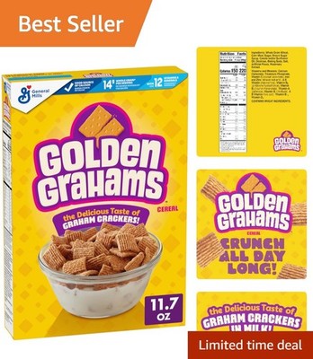 Whole Grain Graham Cracker Cereal - A Nostalgic Breakfast for Kids & Adults